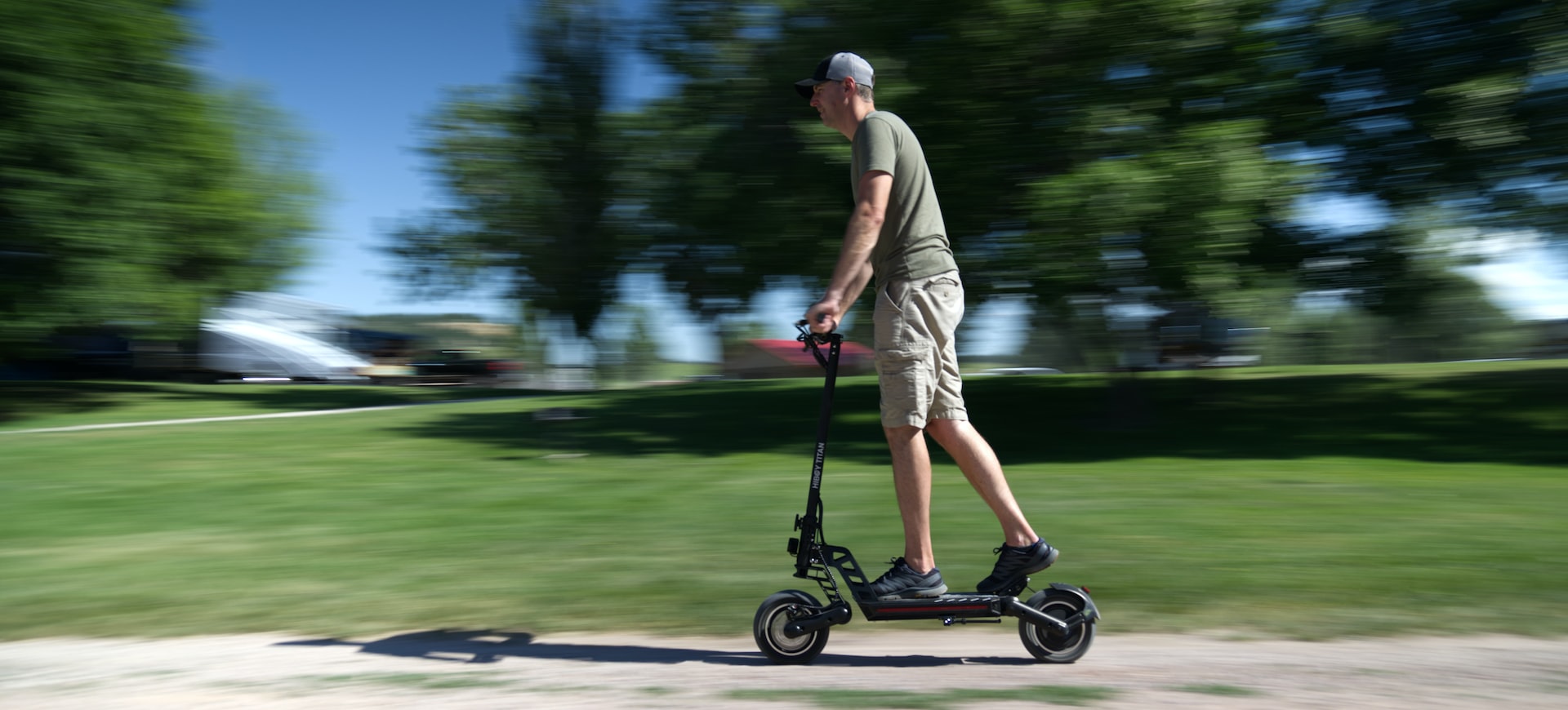 The New Dragonfly Hyperscooter is a Unique 4 Wheel Electric Scooter