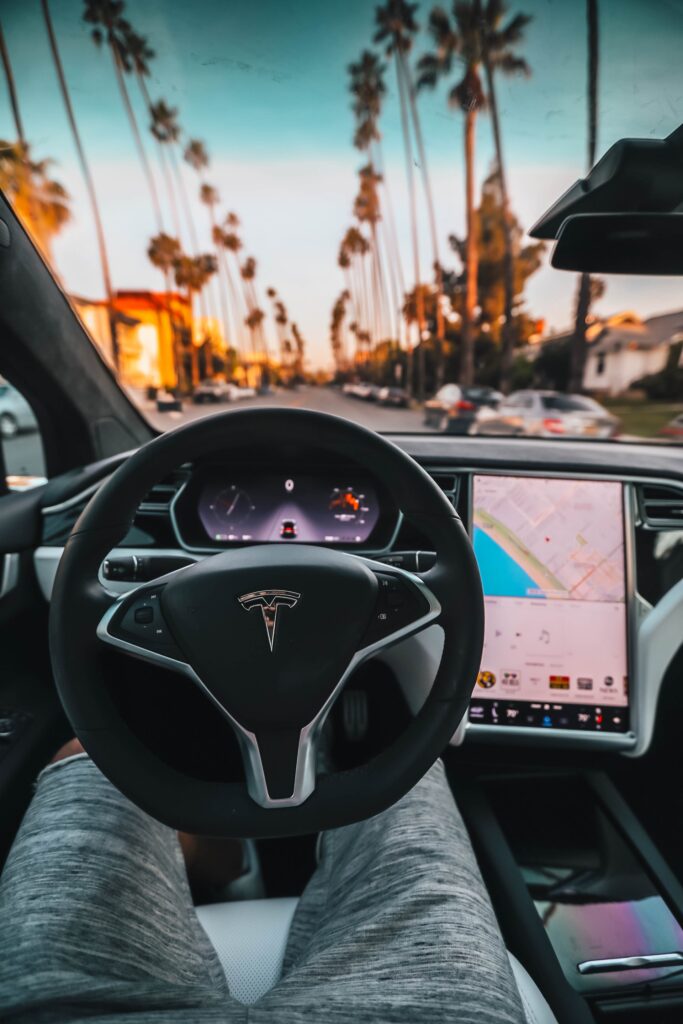 Tesla Car Interior